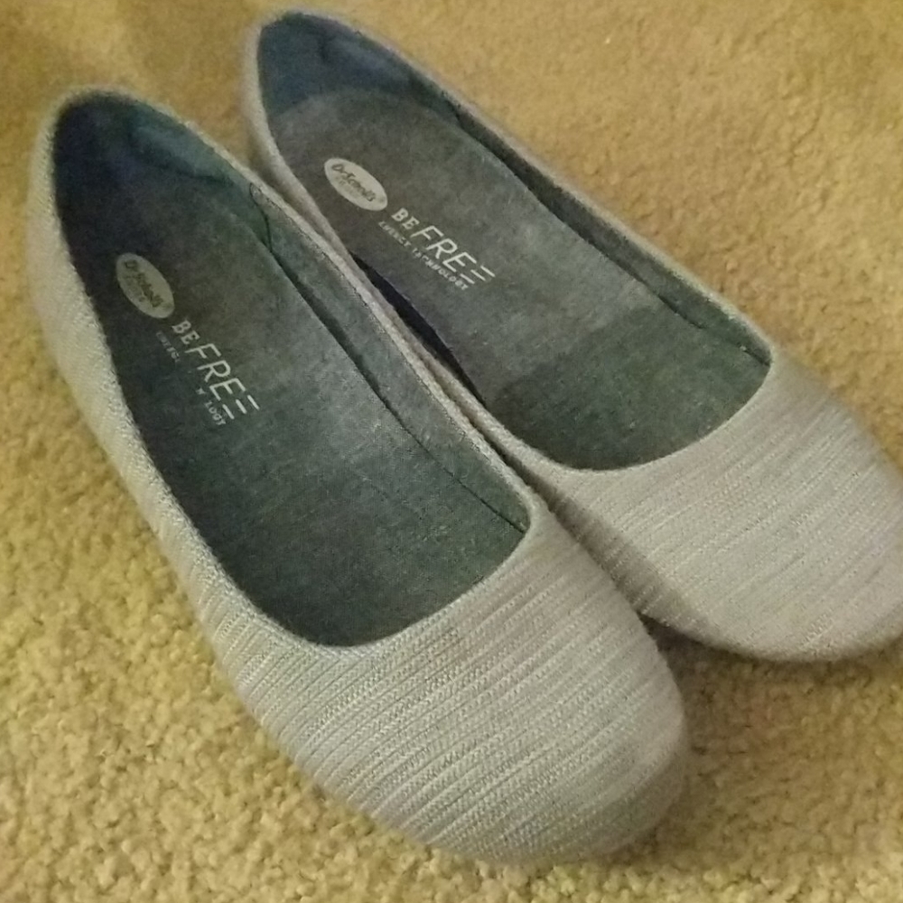 Dr. Scholl's Grey Ballet Flats